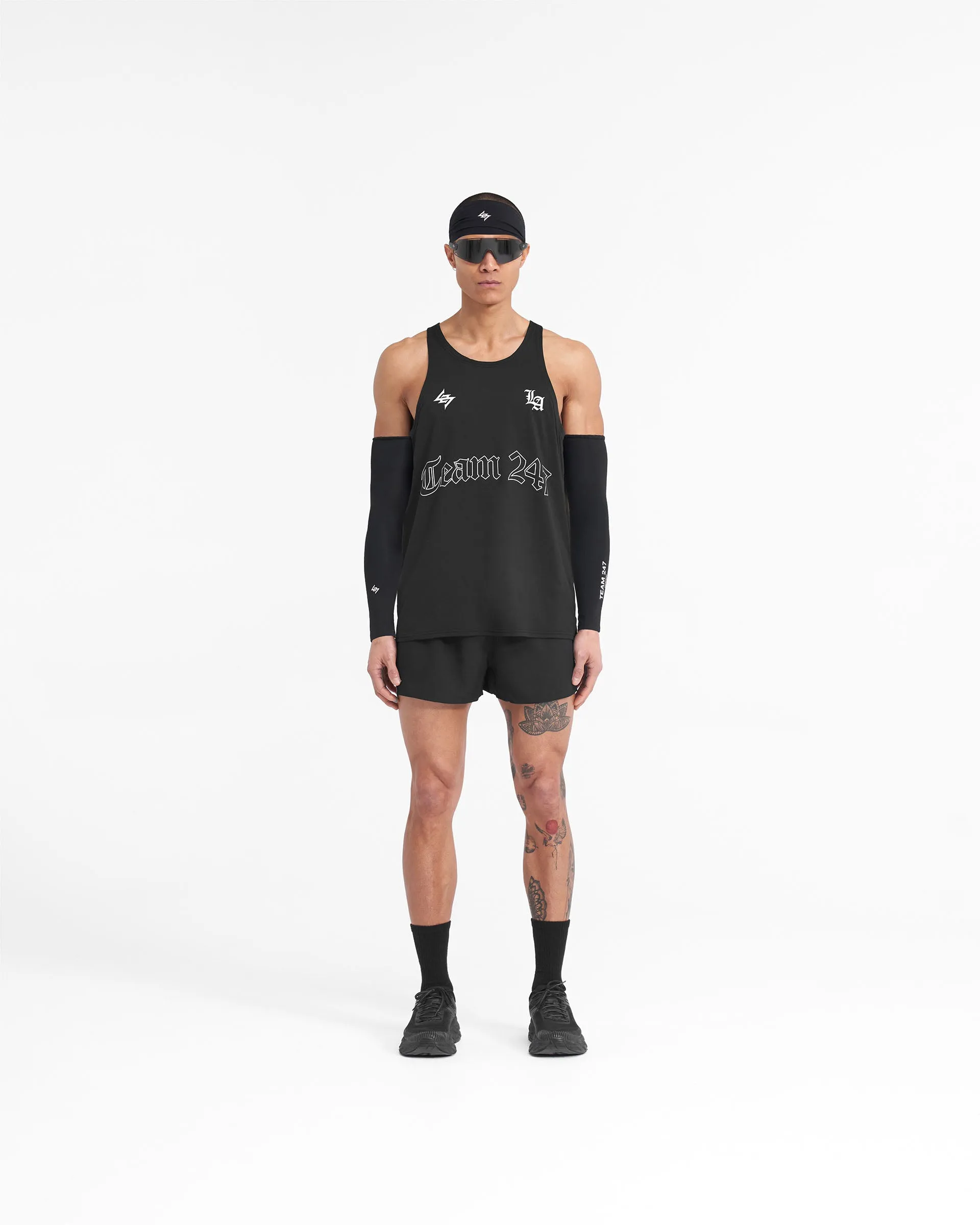 247 LA Marathon Singlet - Black