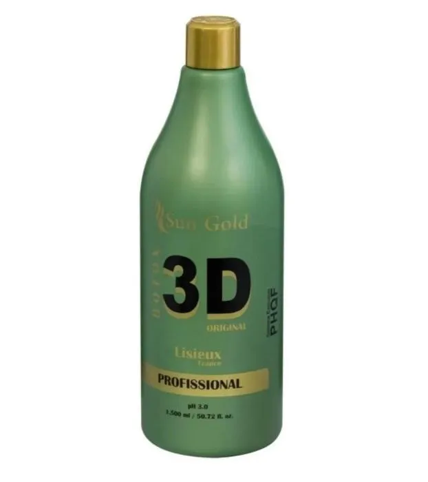 3D Botox Lisieux Nano Emulsion Amino Silicone Softness Treatment 1L - Sun Gold