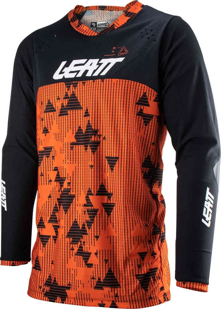 4.5 Enduro Leatt Digital Motocross Jersey Black/Orange