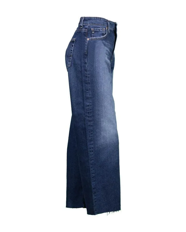 AG Jeans Saige Wide Leg Crop Jeans Enigma