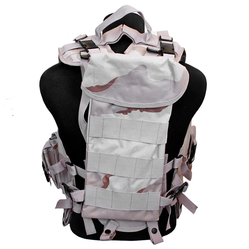 ANM Tactical Load Bearing Vest w/ Removable Hydration Pouch