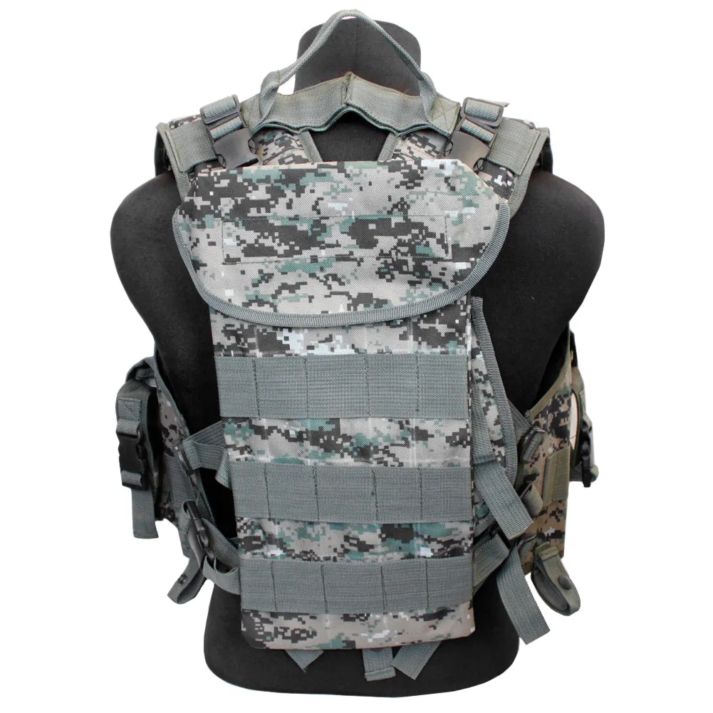 ANM Tactical Load Bearing Vest w/ Removable Hydration Pouch