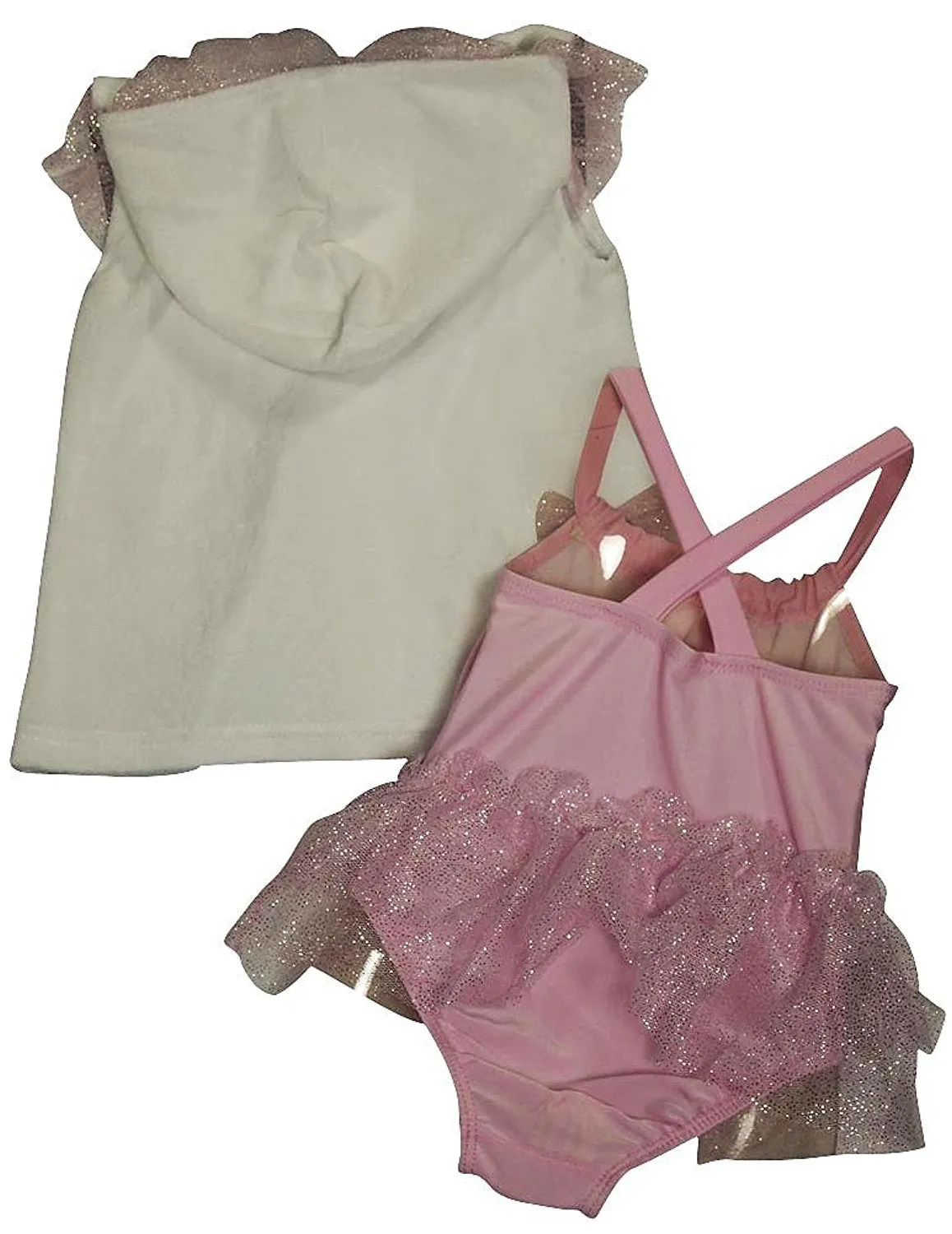 Baby Buns - Little Girls SPF 50 Swimwear Cover-Up Set