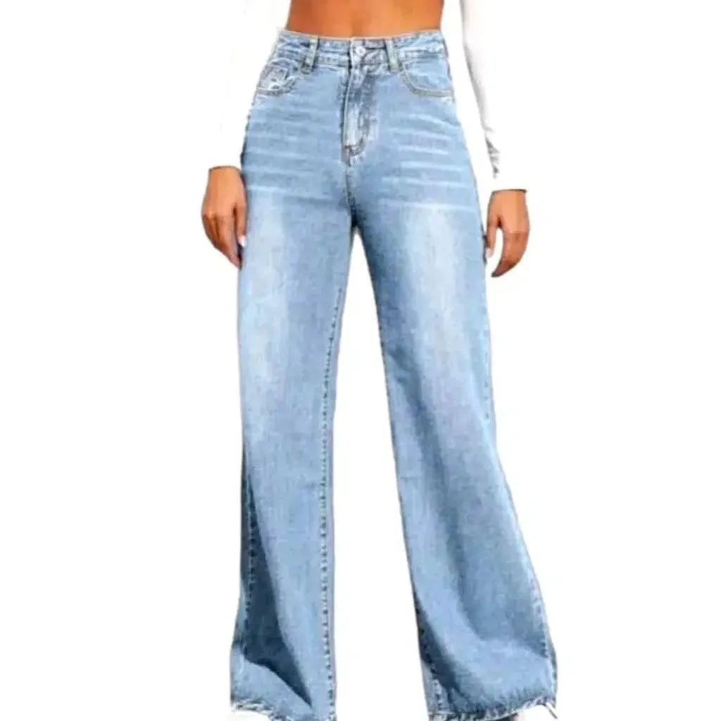 Baggy jeans
 for ladies