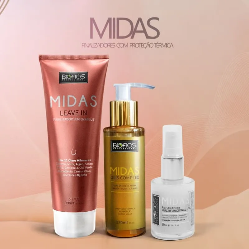 Biofios Profissional Kit Love Midas (3 Products)