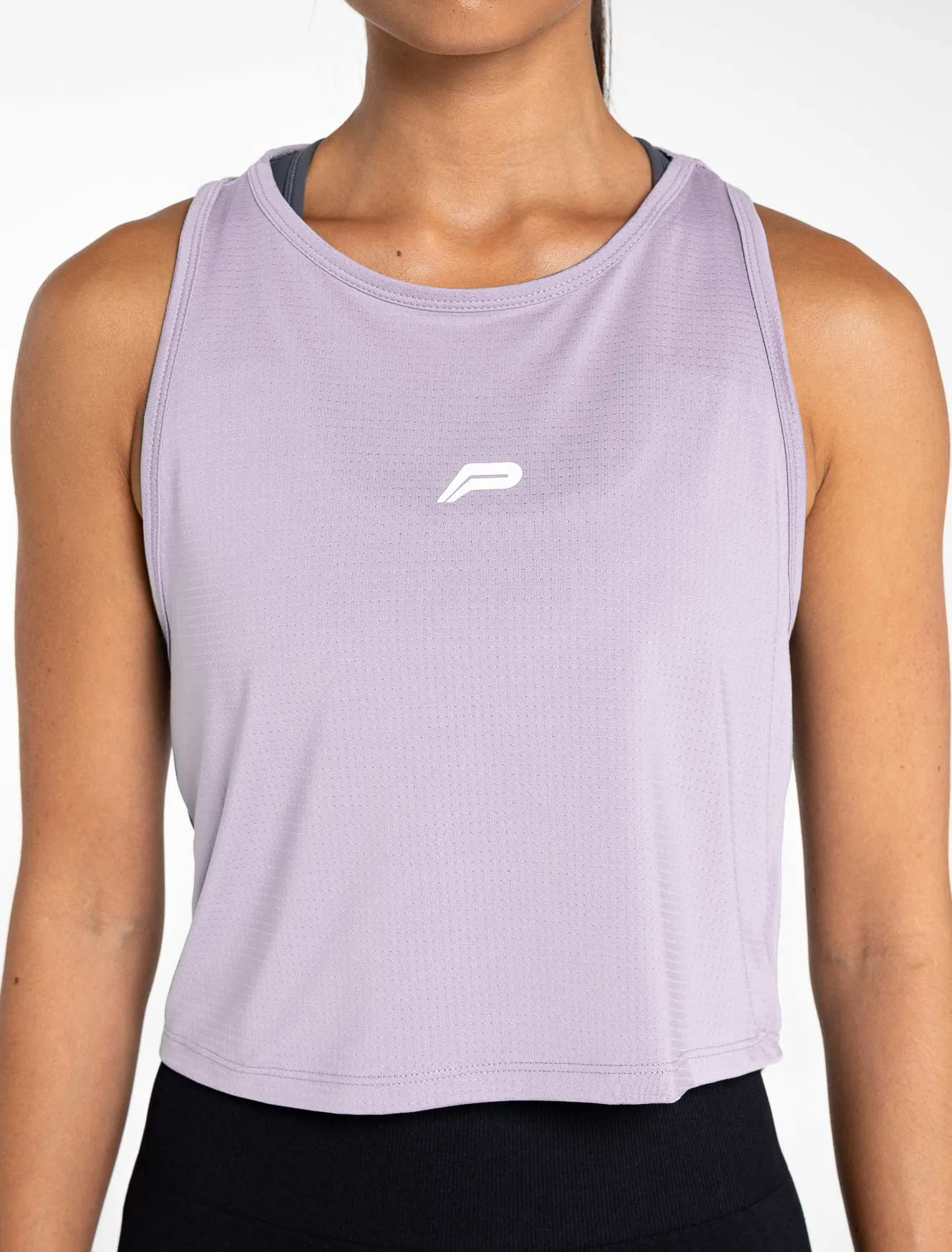 Breeze Crop Tank - Lilac