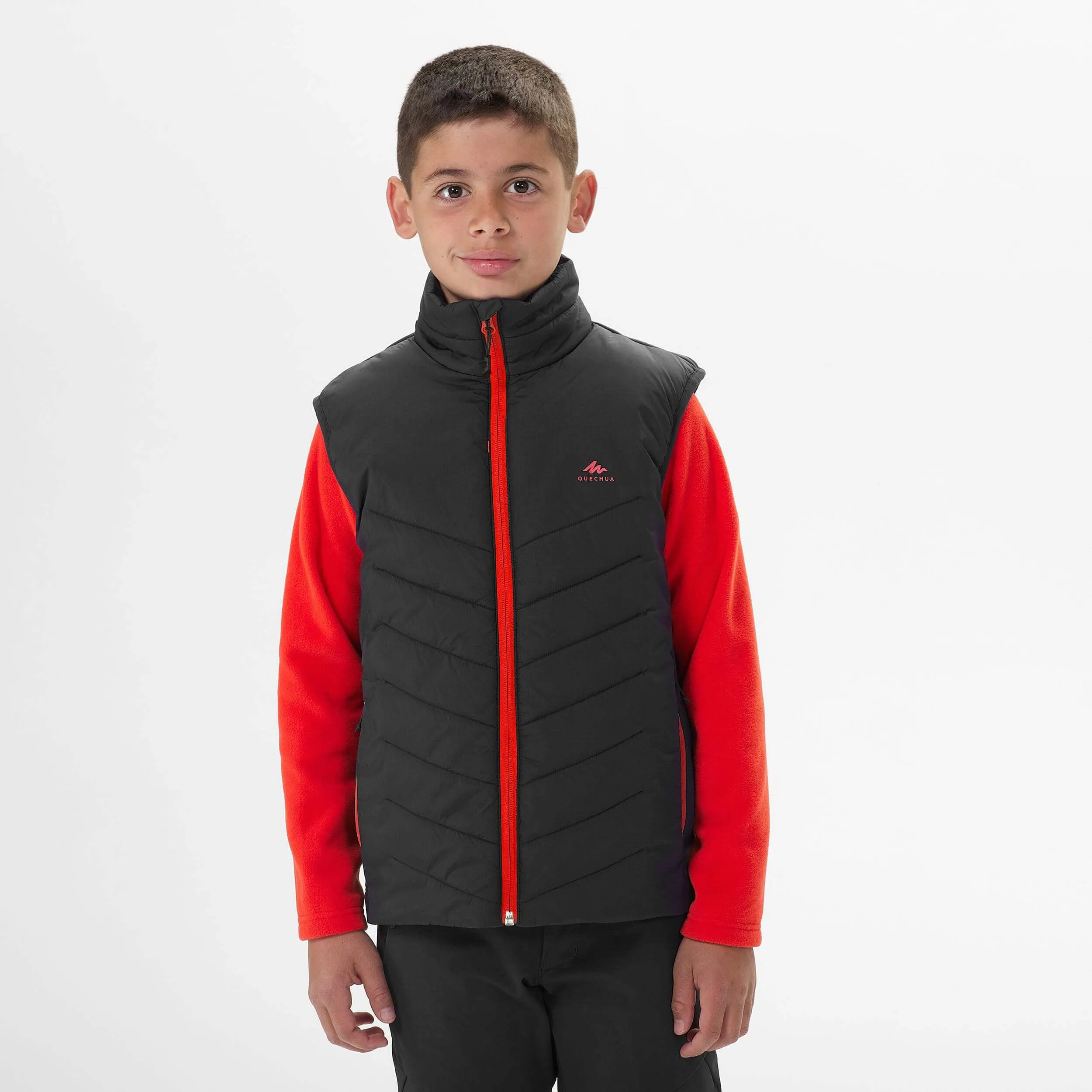 Children's insulated vest Quechua, black