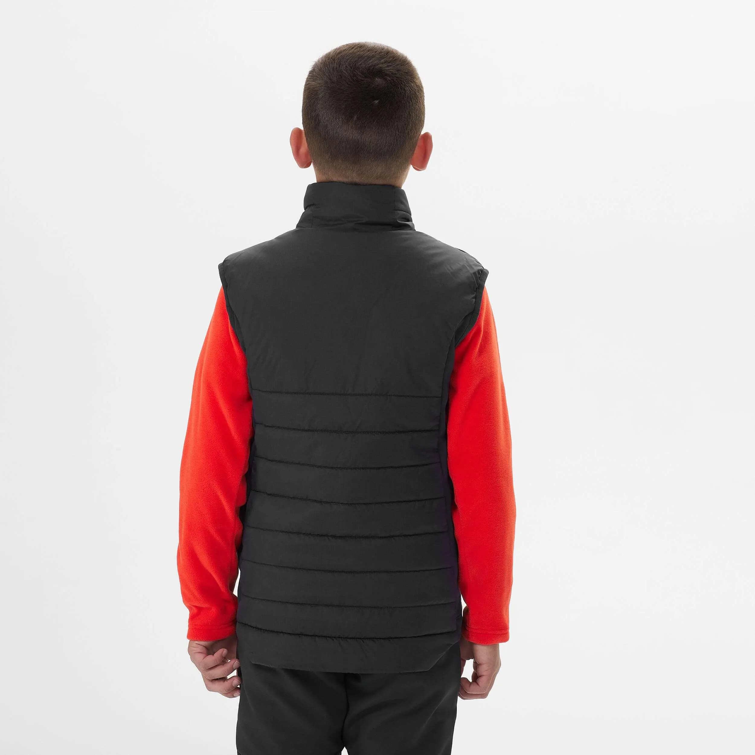 Children's insulated vest Quechua, black