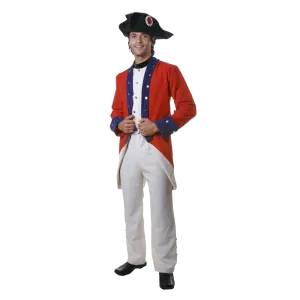 Colonial Soldier Costume - Adults