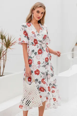 Detailed Dreams Floral Dress