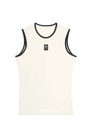 EarthTone Sleeveless Undervest / White Sand