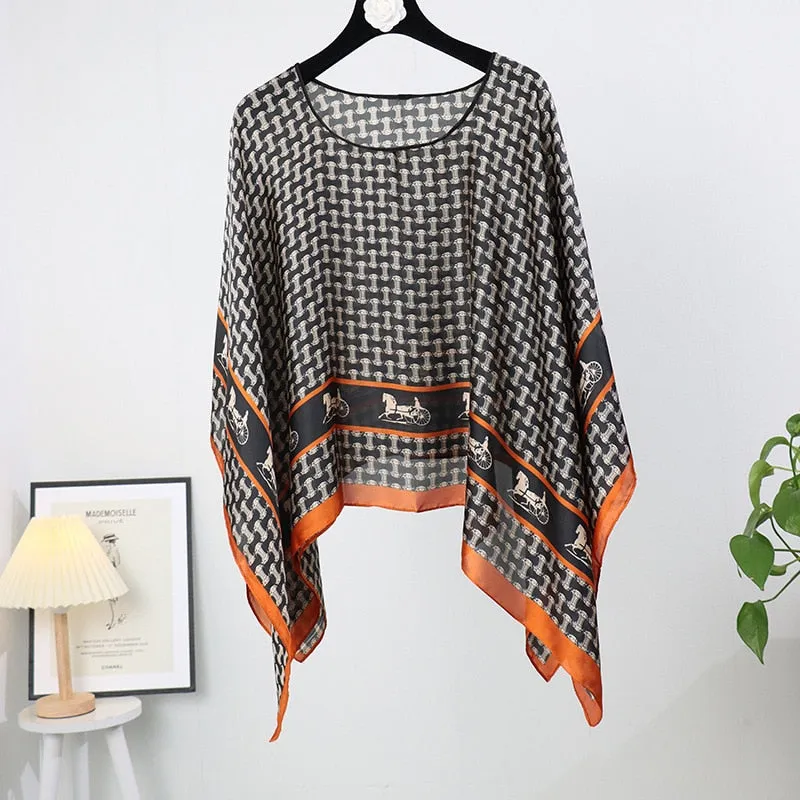 Easy Pullover Sun Protector Shawl