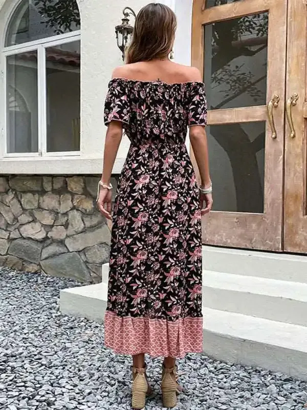 Fascinating floral dress for ladies, Fascinating dress.