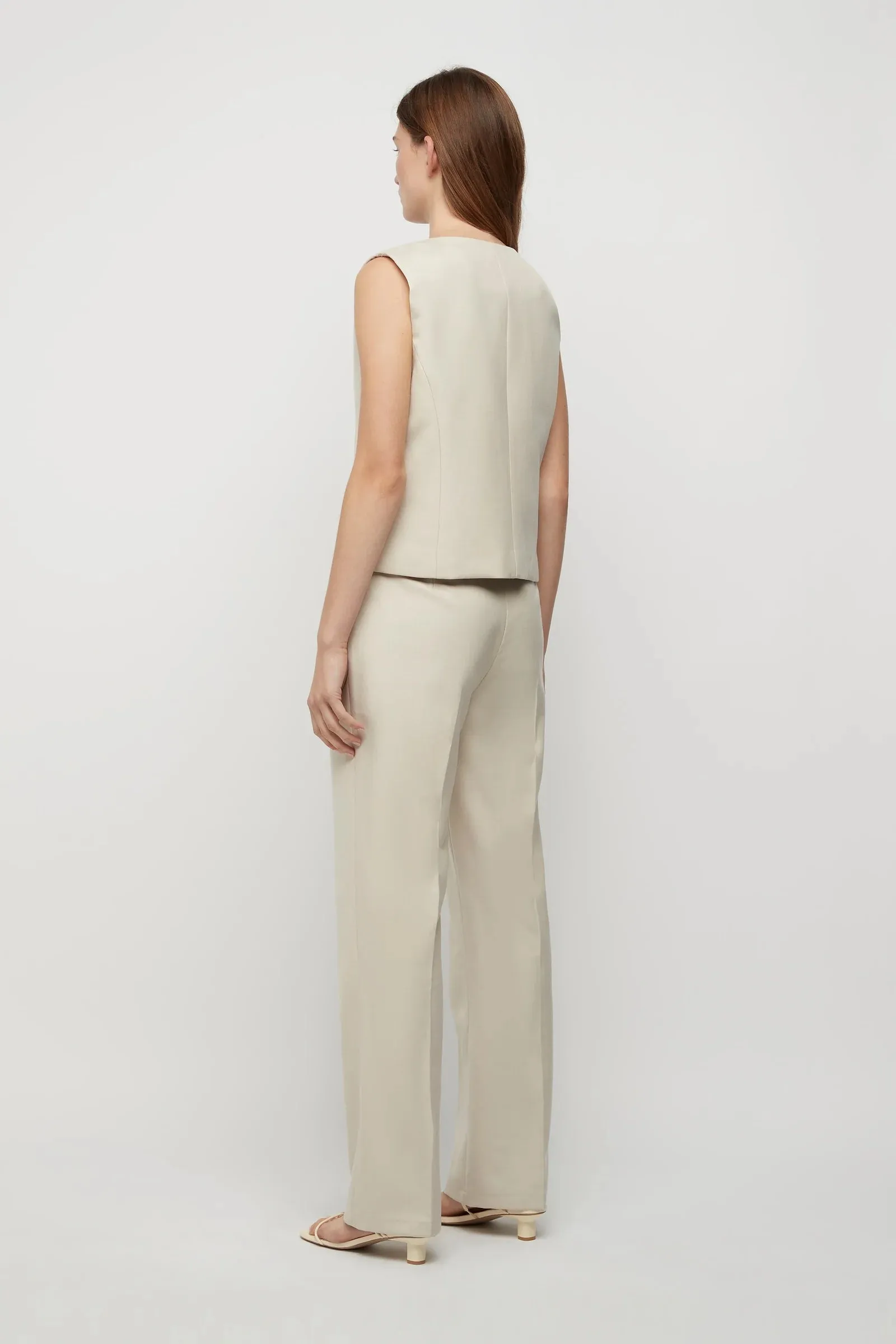 Filippa Vest in Winter White