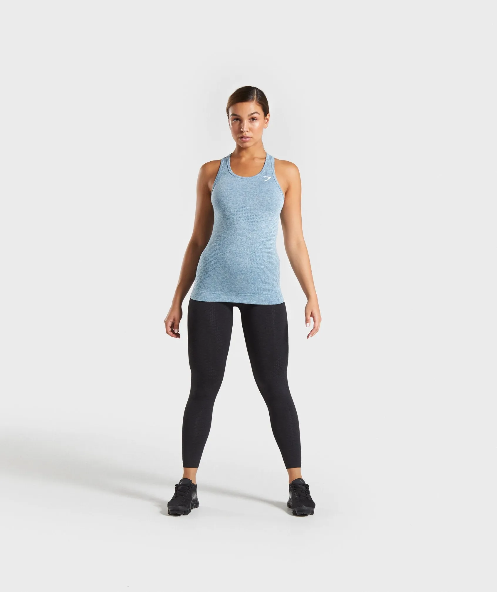 Gymshark Vital Seamless Vest - Teal Marl