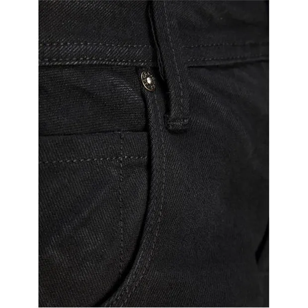 Jack & Jones Black Loose Tapered Fit Chris Osaka Mens Jeans