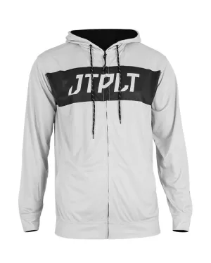 Jetpilot RX Front Zip Hooded Rash (2022) - Grey