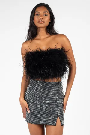 La Marque Zaina Feather Bustier