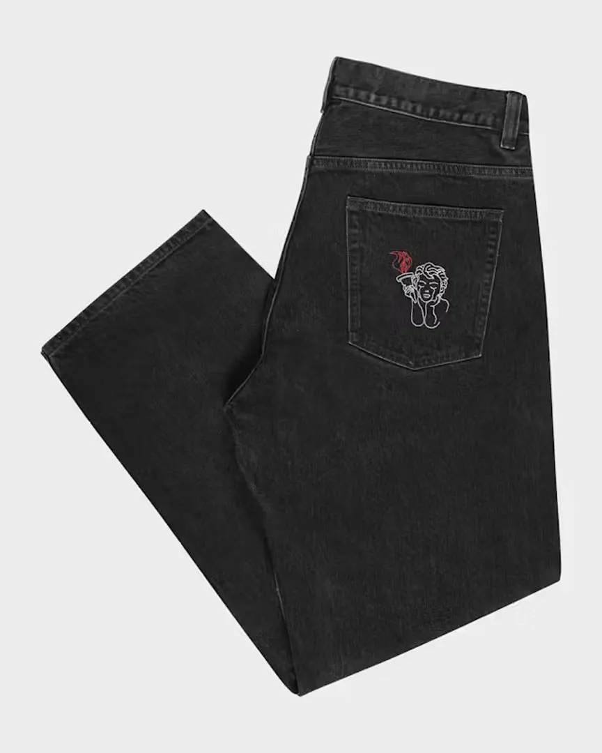 Loose Jeans - Black