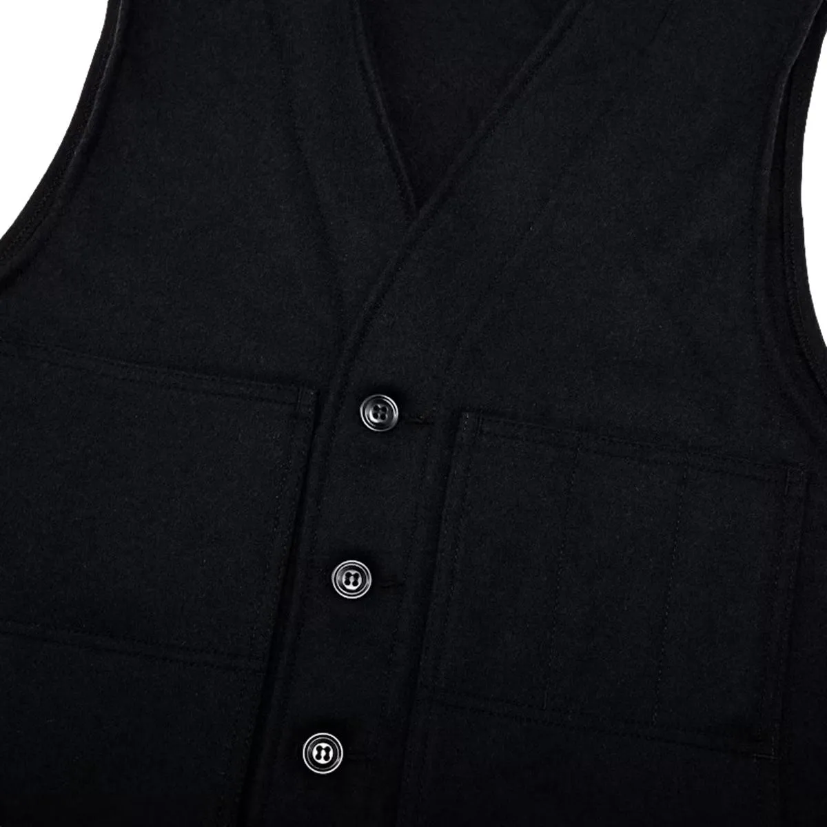 Mackinaw Wool Vest Navy