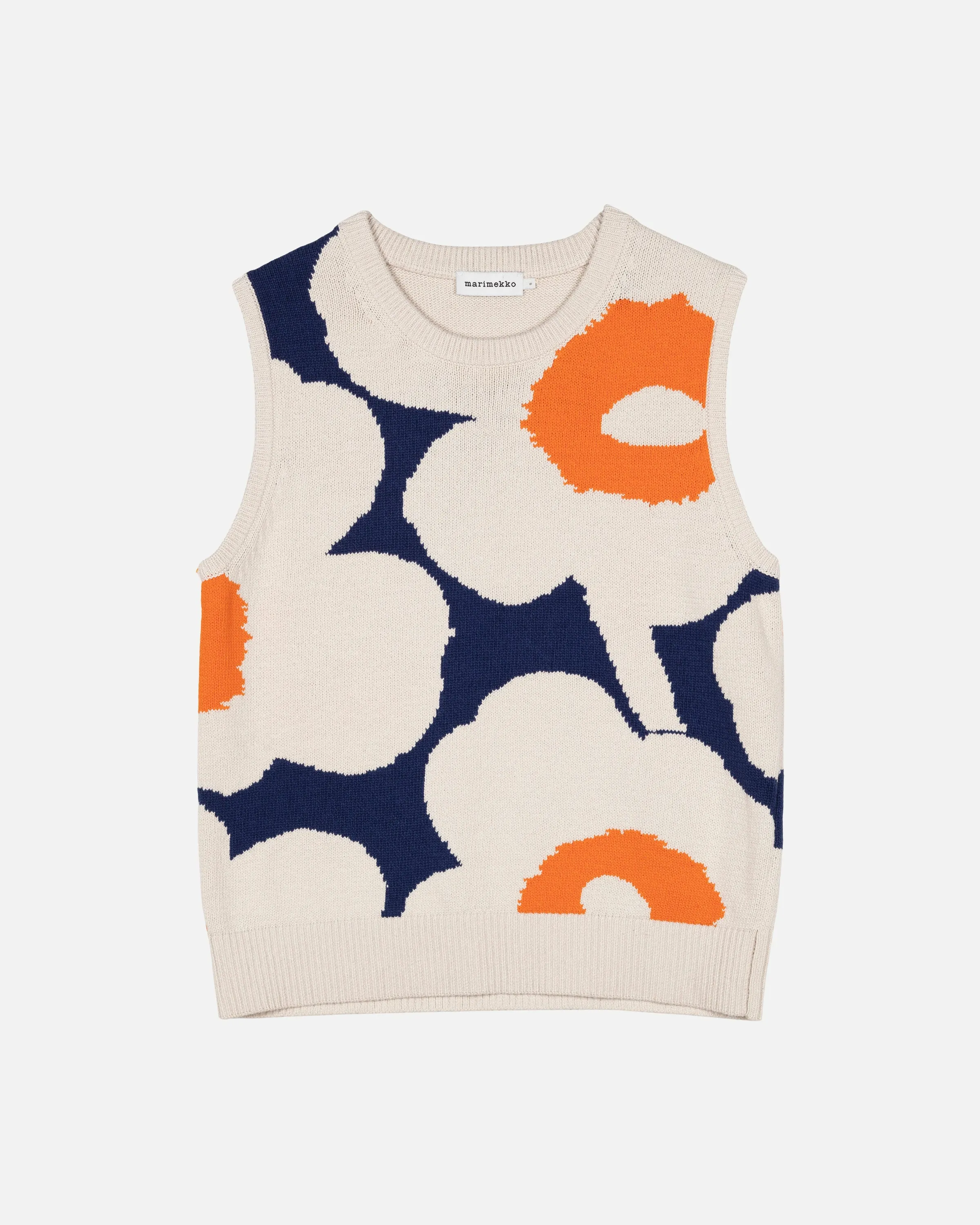 Marimekko Pioneeri Unikko Knitted Cotton Vest