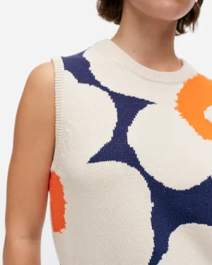 Marimekko Pioneeri Unikko Knitted Cotton Vest