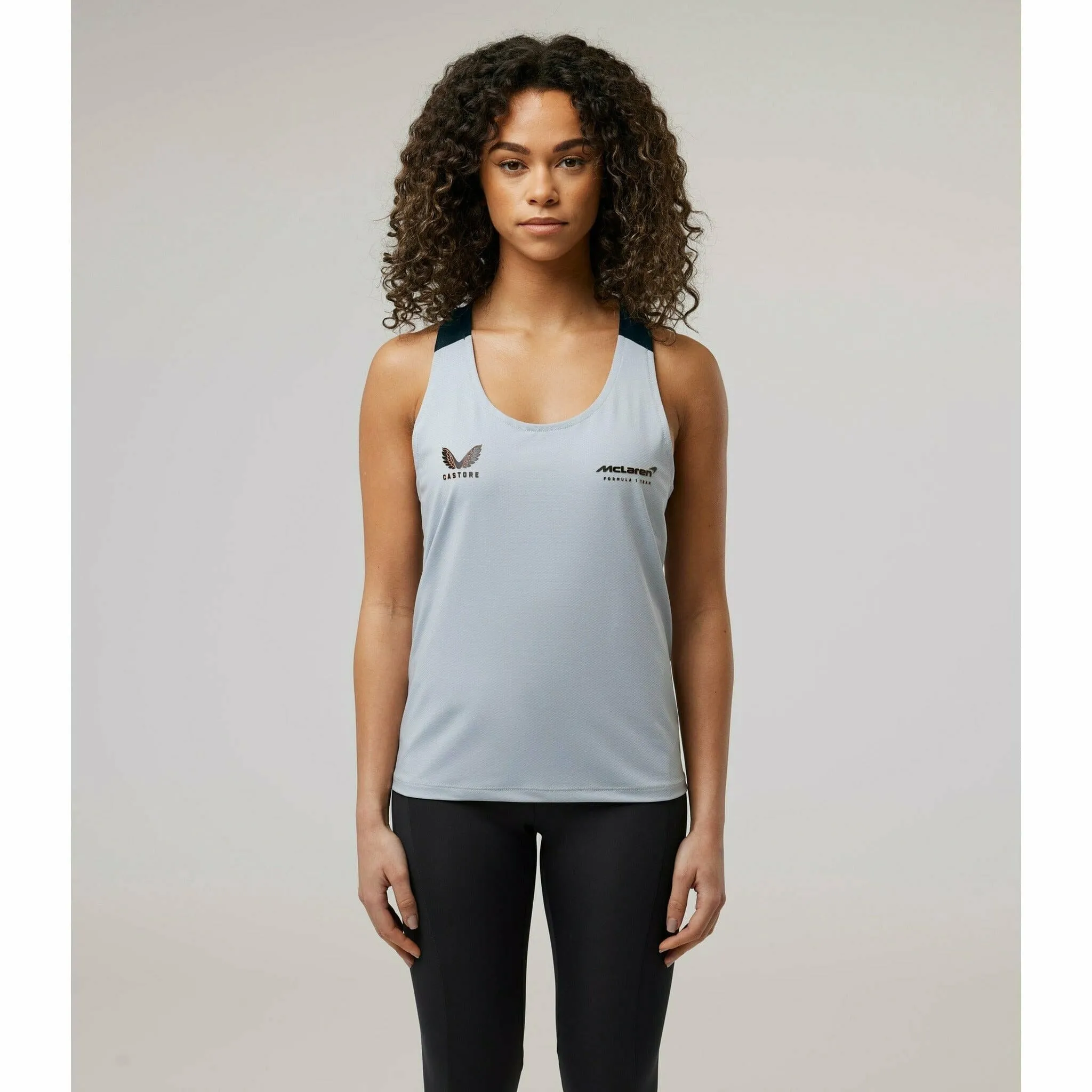 McLaren F1 Women's Performance Tank Top Vest  - Harbor Mist