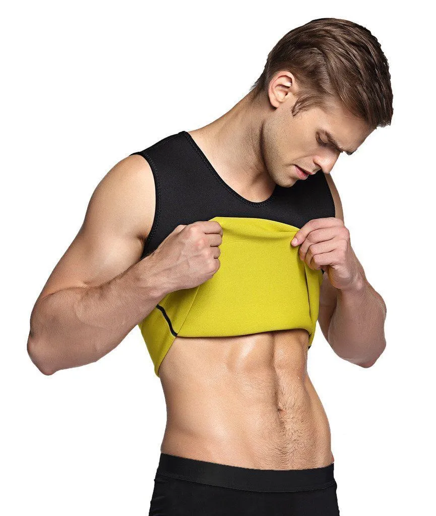 Men's Sauna Vest Body Shaper ~ Burn Stomach Fat!