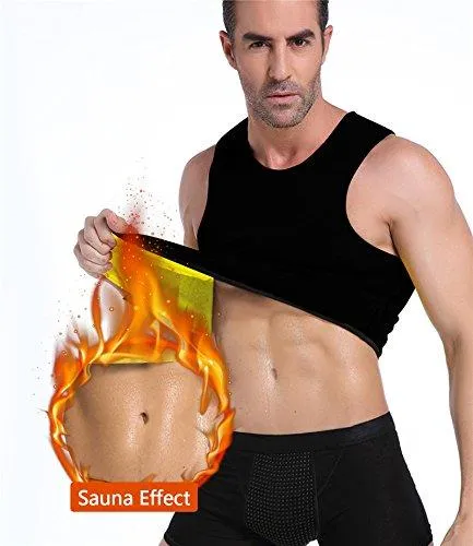 Men's Sauna Vest Body Shaper ~ Burn Stomach Fat!