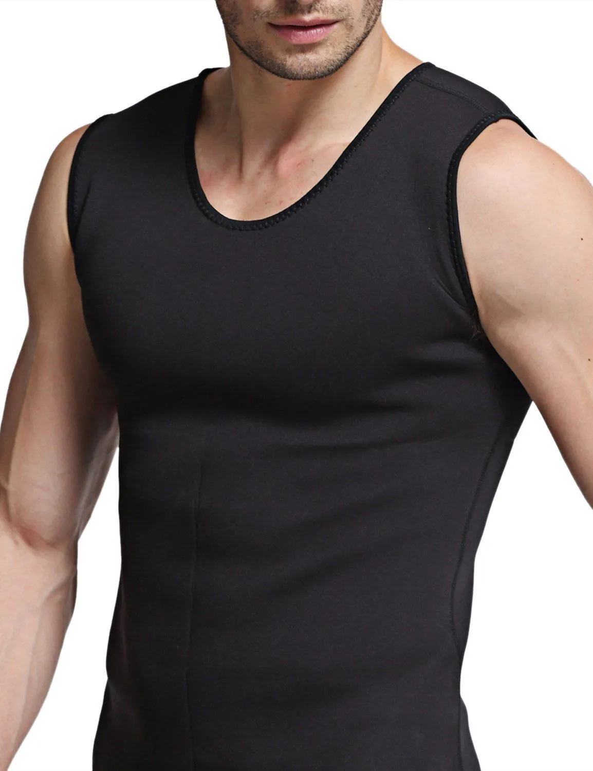 Men's Sauna Vest Body Shaper ~ Burn Stomach Fat!