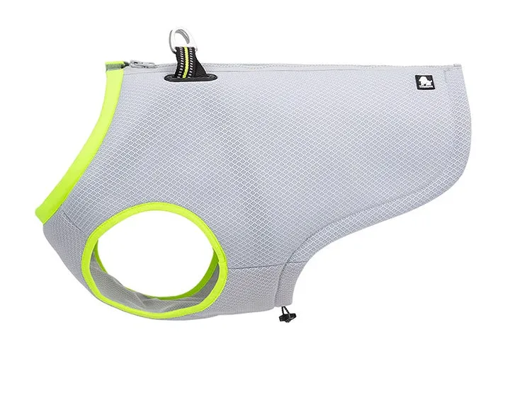 Neon Yellow XS Dog Cooling Vest with Velcro Zippers