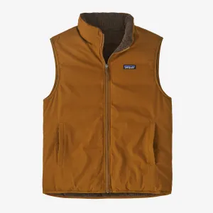 Patagonia Reversible Cotton Down Vest - SHELTER BROWN