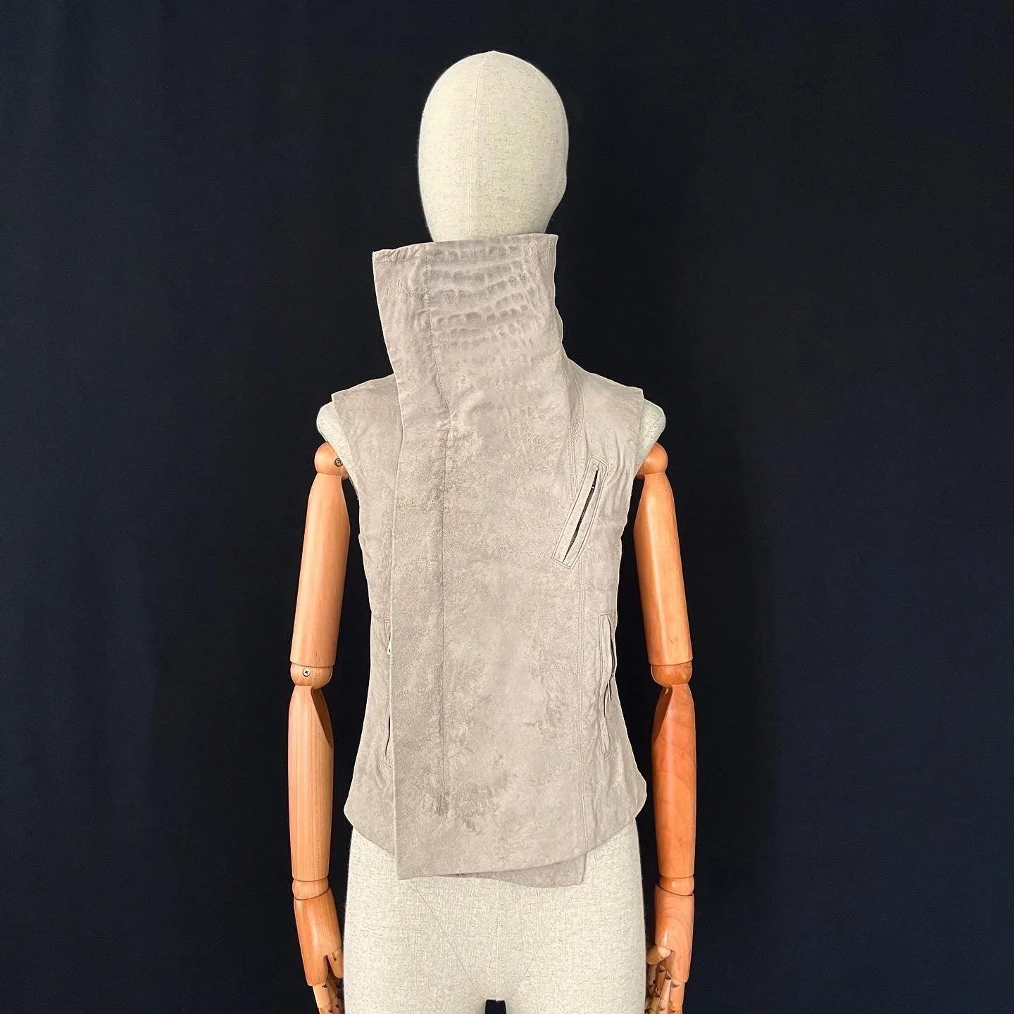 RICK OWENS Leather vest