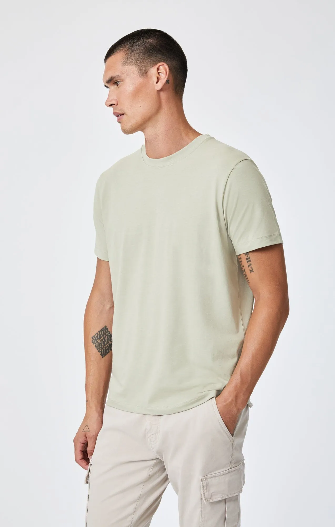 T-SHIRT IN TEA NATURAL DYE