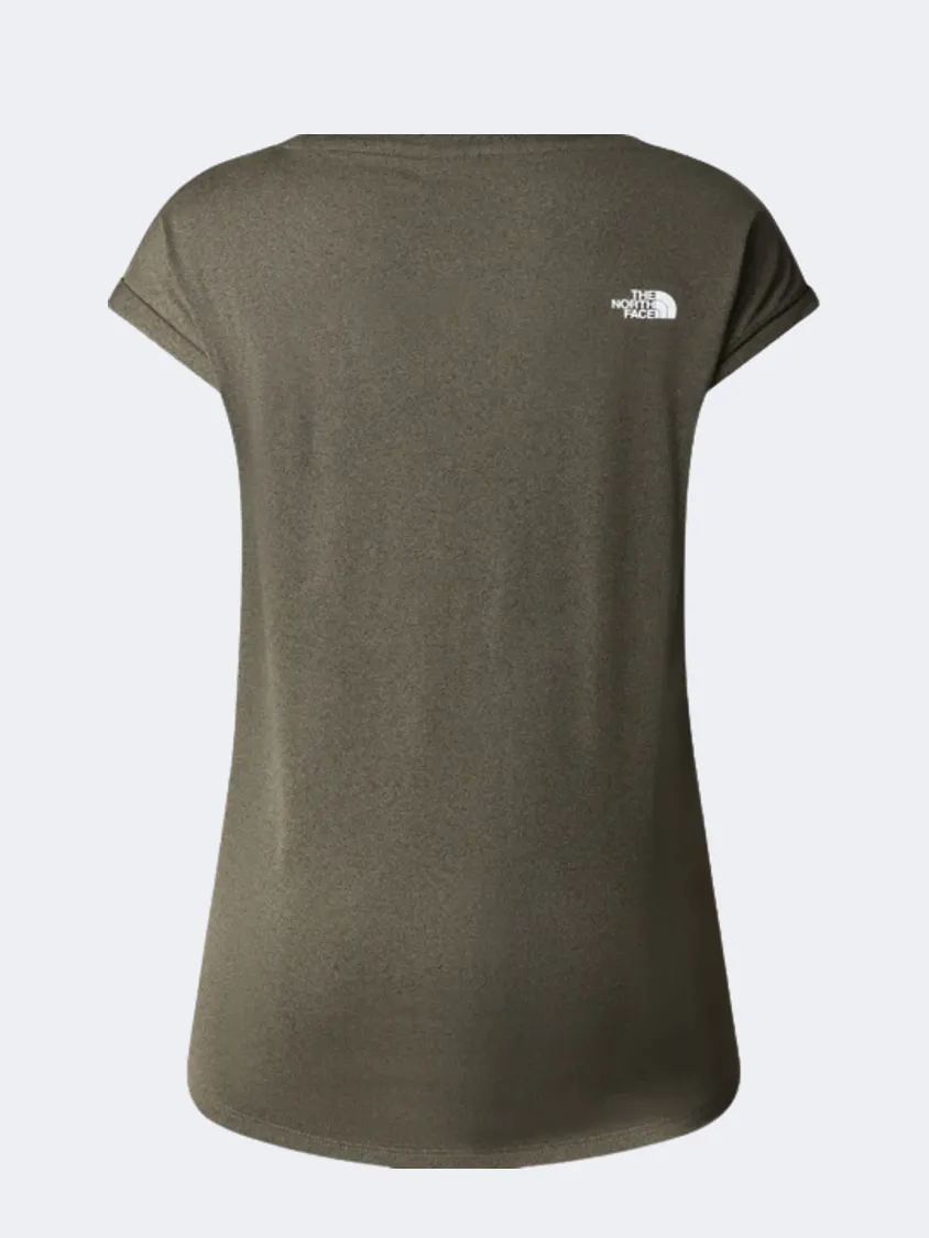 The North Face Tanken Tank  Women Hiking Tank New Taupe Green-Light Heather