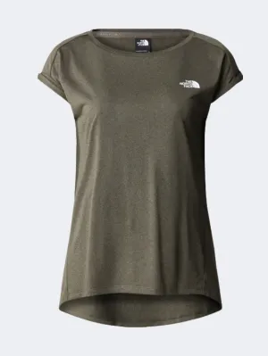 The North Face Tanken Tank  Women Hiking Tank New Taupe Green-Light Heather