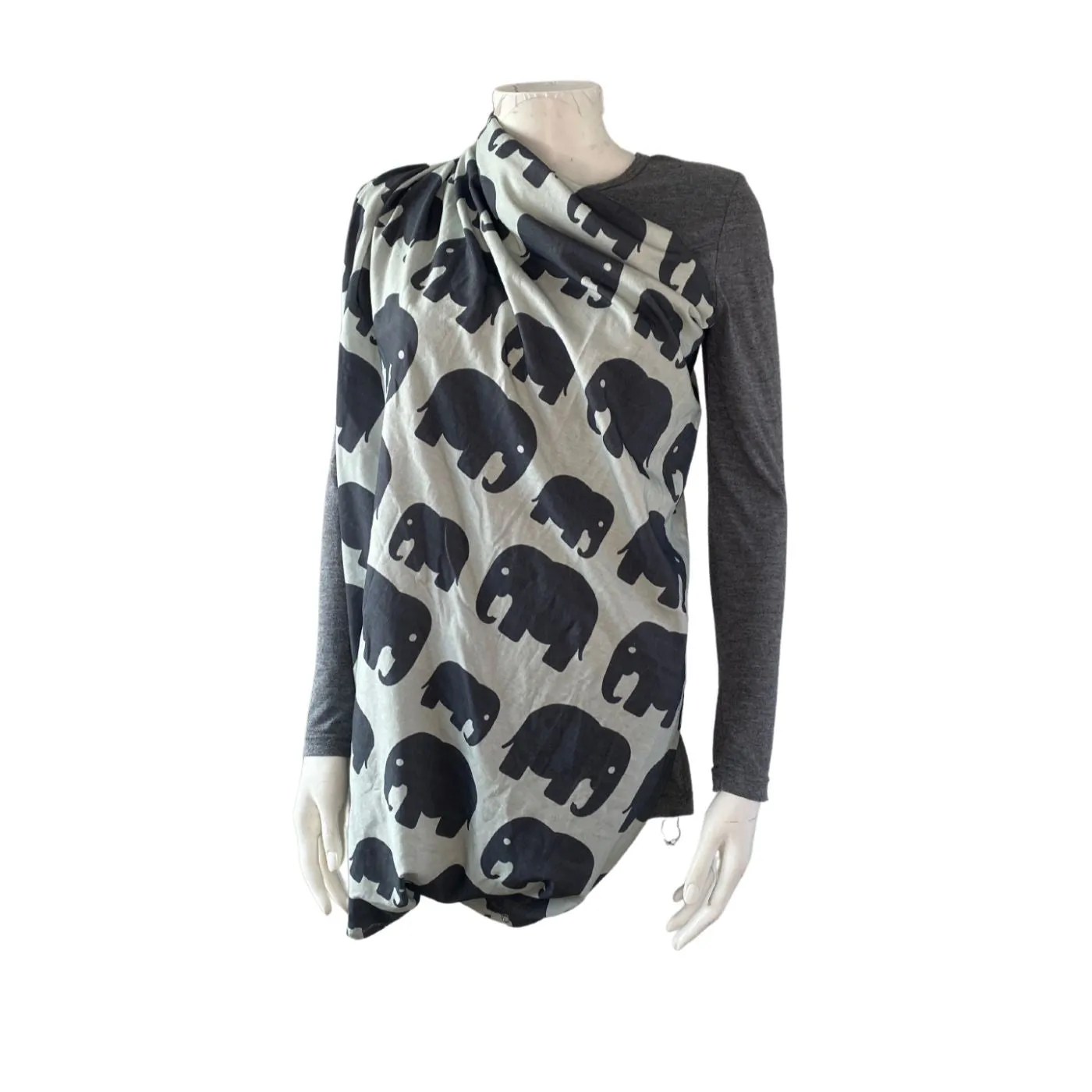 UV Jersey Cotton Cover - GREY ELEPHANT