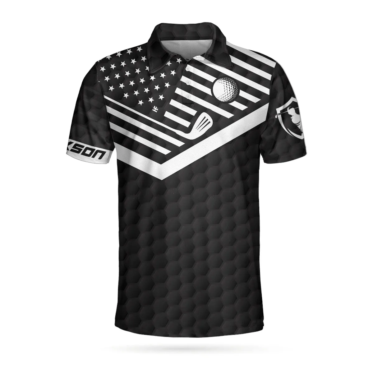 What The Part Don'T You Understand Custom Polo Shirt, Personalized Black American Flag Golf Shirt For Men Coolspod