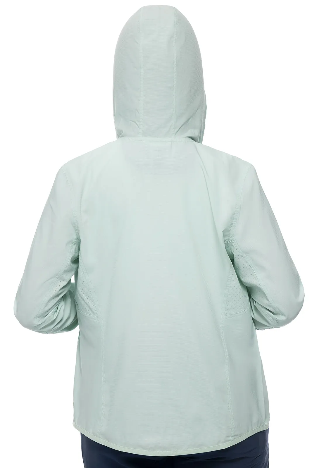 Women's Arcadian Packable Sunblock Jacket  |  Misty Aqua