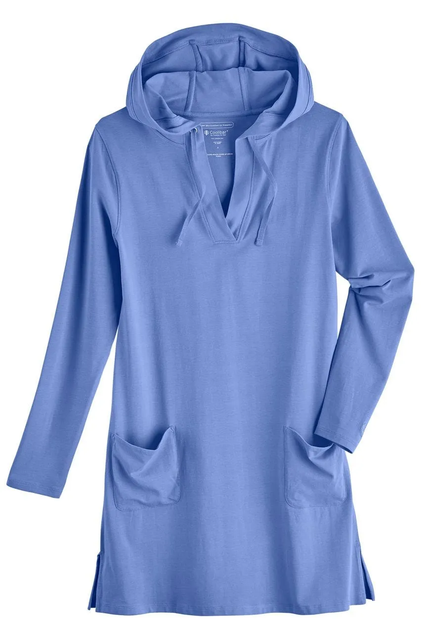 Women's Catalina Beach Cover-Up Dress  |  Aura Blue