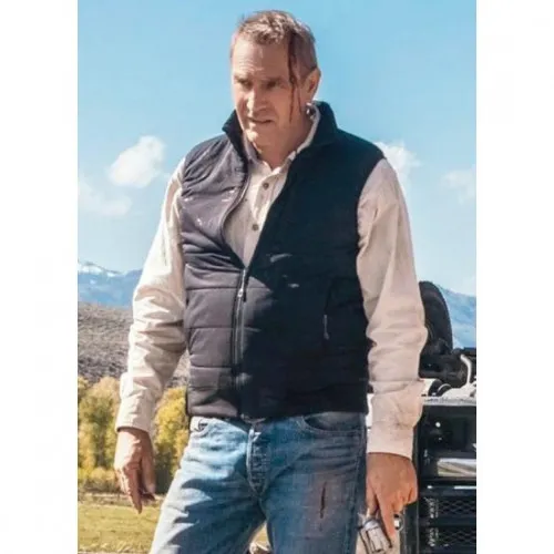 Yellowstone John Dutton Black Vest