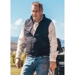 Yellowstone John Dutton Black Vest